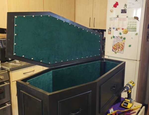 Coffin Casket Storage Coffee Table - Image 18